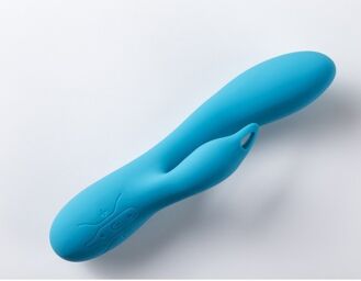 VIBROMASSEUR RECHARGEABLE V2 BLEU STIMULATEUR CLITORIS