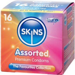 Boîte de 16 Préservatifs Assortis