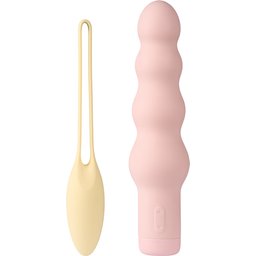 Gode Perlé et Boule Kegel 55g Set de Plaisir