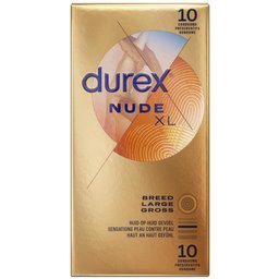 - Préservatifs Nude taille XL - 10 unités