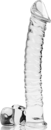LE 23 GODE EN VERRE BOROSILICATE 21,5 X 4 CM CLAIR