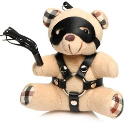 Porte-clés Teddy Bear bâillonné