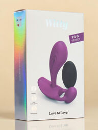 Vibromasseur Witty avec télécommande pour stimulation G-spot et P-spot