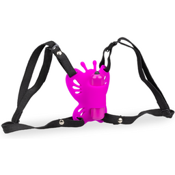 Culotte vibrante papillon 10 modes Vibromasseur femme et couple - Violet