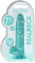 Gode Réaliste 17 cm turquoise