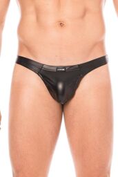 String simili cuir Noir