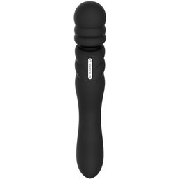 - Vibro Wand double extrémité - Noir