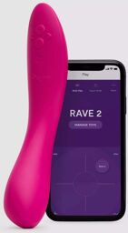 Vibromasseur connecté We-Rave 2 Rose