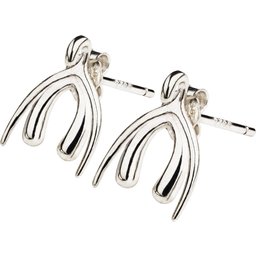 Sterling Silver Clit Boucles d'Oreilles