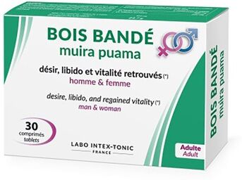 Bois bandé boite de 30 comprimés