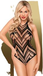 Body fantaisie Noir Go hotter - PH0023BLK Noir