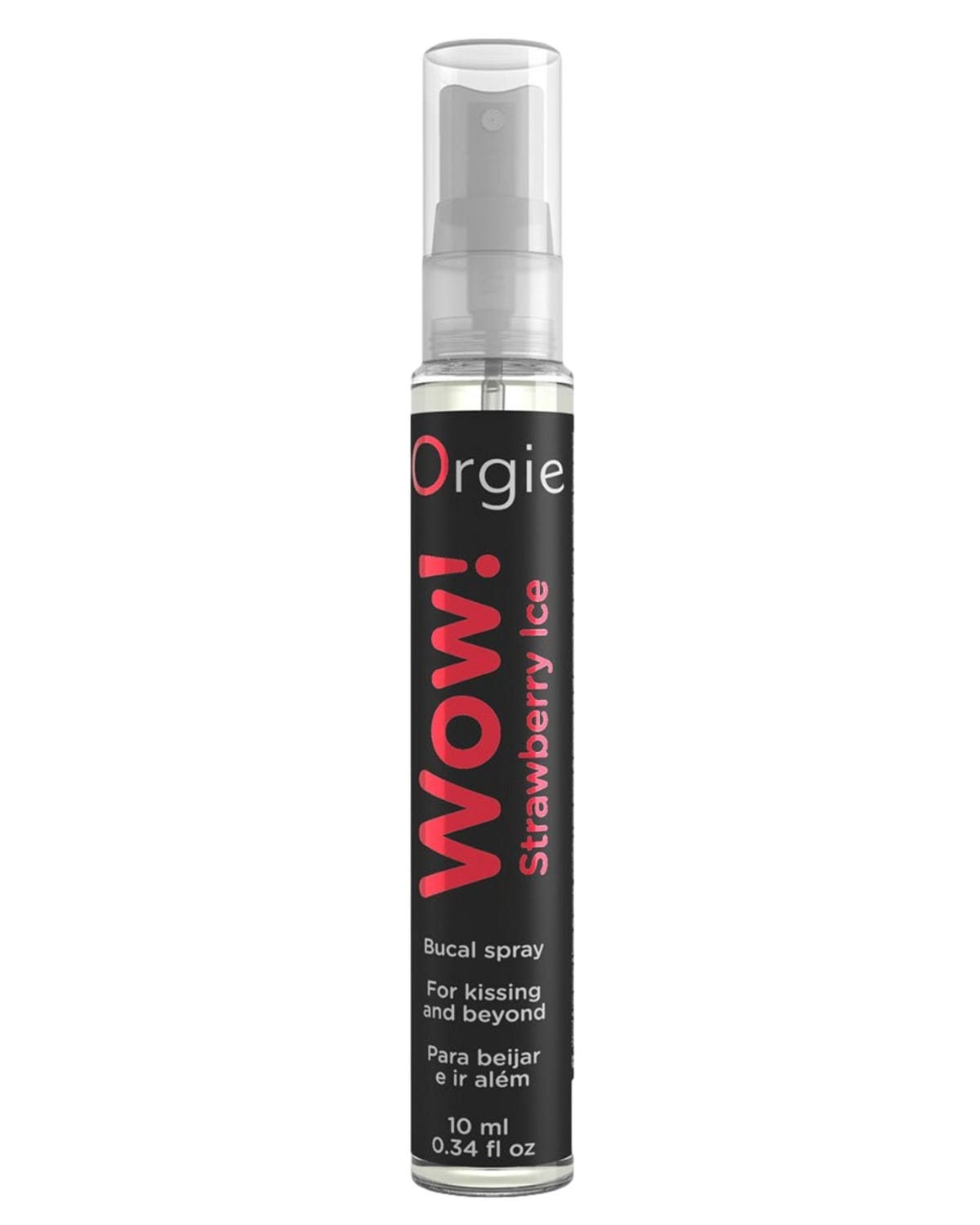 Spray pour fellation Wow fraise glacée