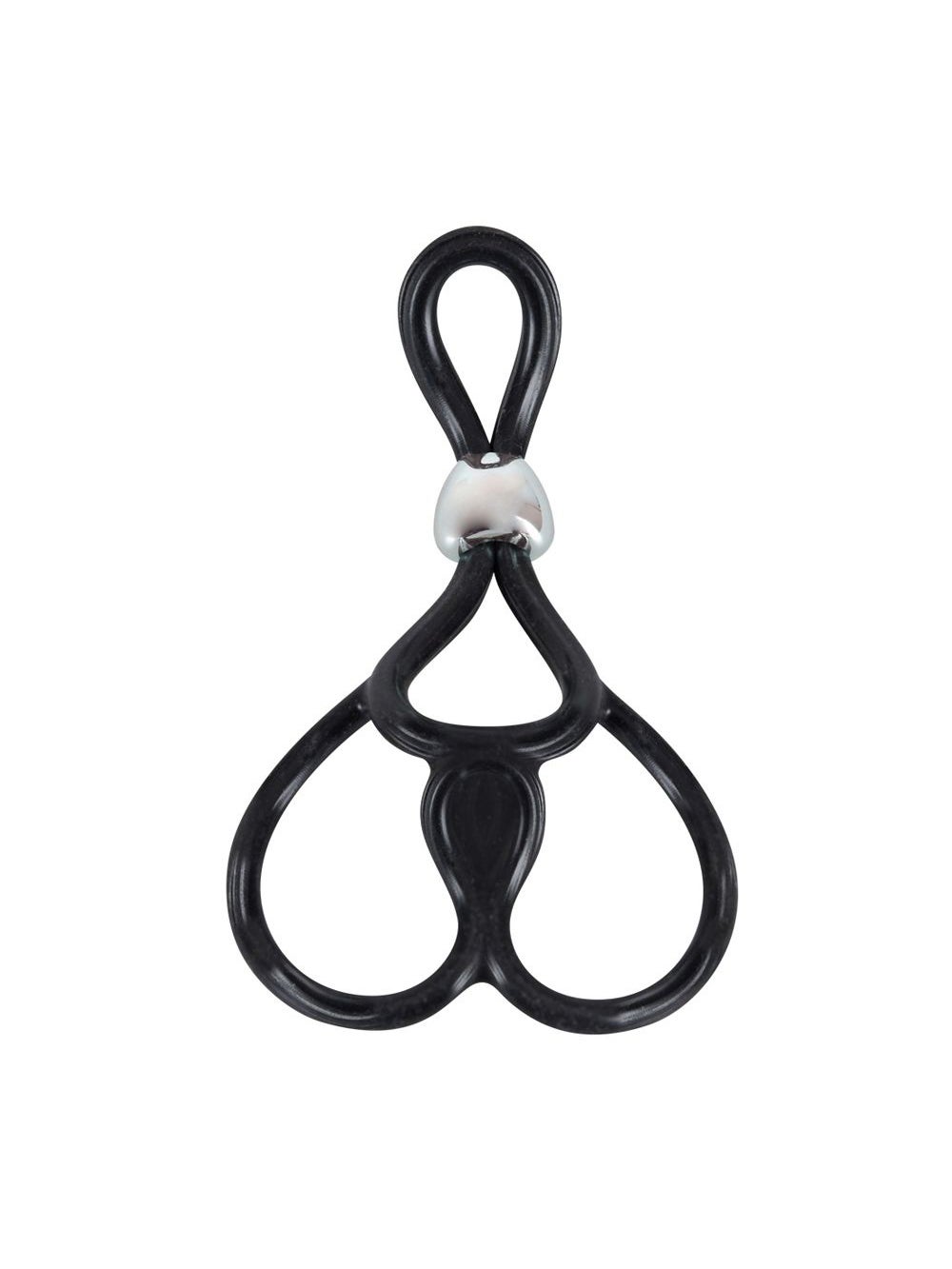 Triple Cockring Ball & Cock