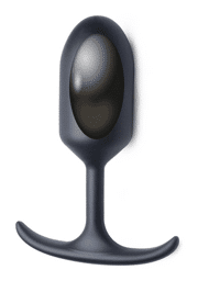 Plug Anal Lesté Premium Silicone Weighted - Large