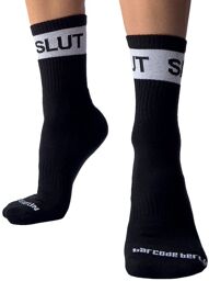 Chaussettes Fetish Slut Noires