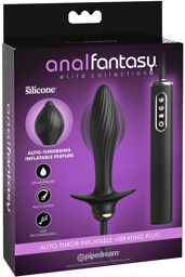 Plug anal vibrant gonflable avec fonction de pompage automatique