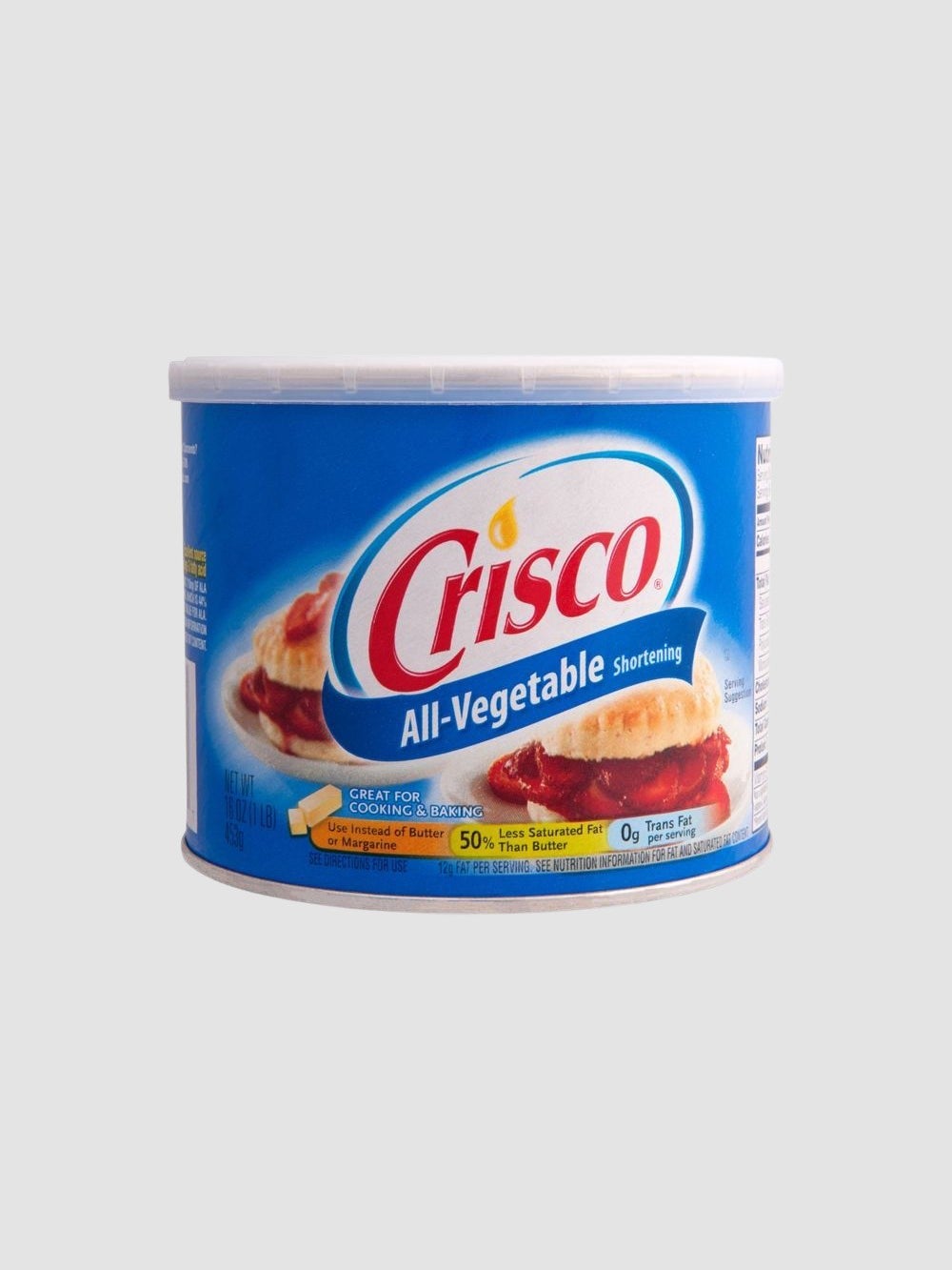 Lubrifiant Graisse Végétale Crisco 453 g