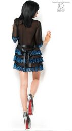 Chilirose Peignoir Diamond Line CR3837 Noir