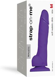 Soft Réaliste Dildo Violet Taille M
