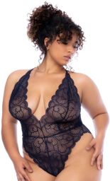 Body grande taille bleu nuit Bleu nuit