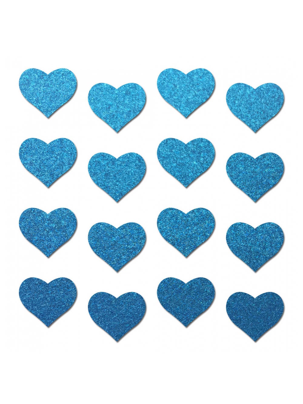 Autocollants Réfléchissants Body Minis Coeur Bleu