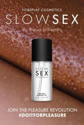 Huile de massage chauffante - Slowsex - 50ml