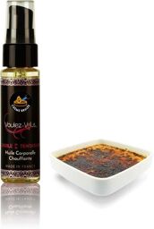 Huile Comestible & Chauffante Huile de la Tentation Cràme Brûlée
