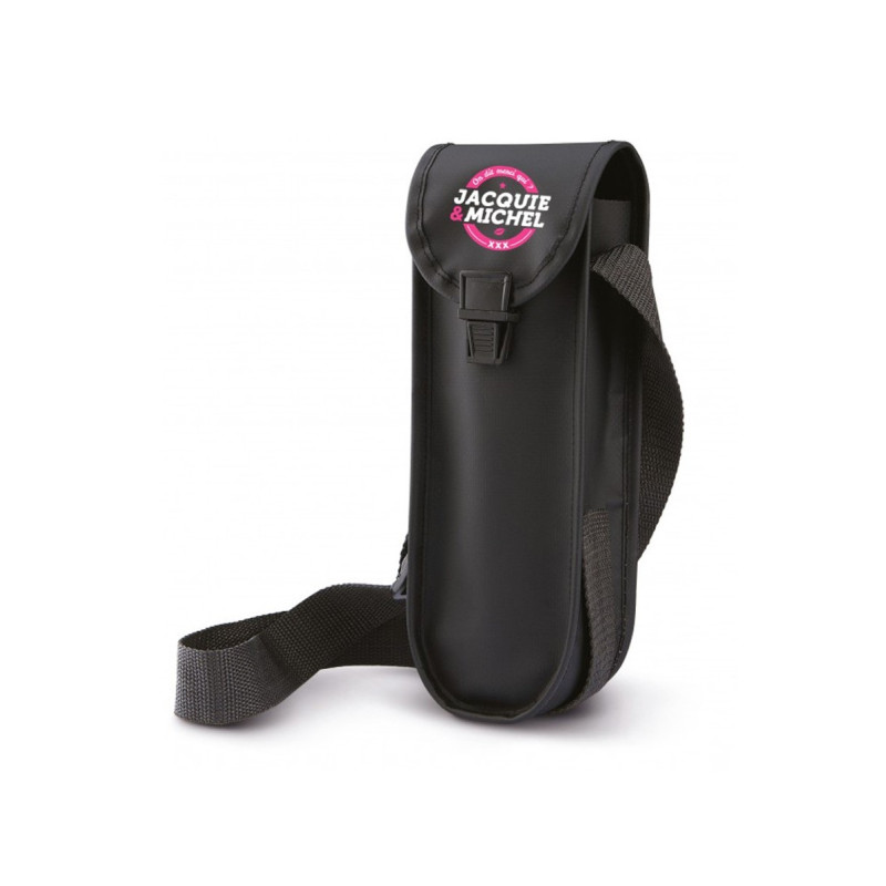 Sacoche boules de pétanque - Jacquie et Michel