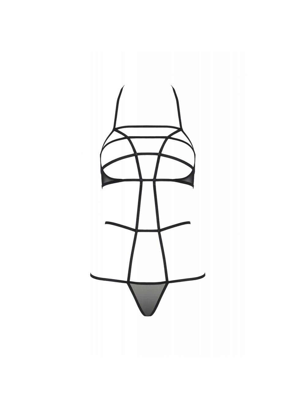 Body Ouvert Rita Noir