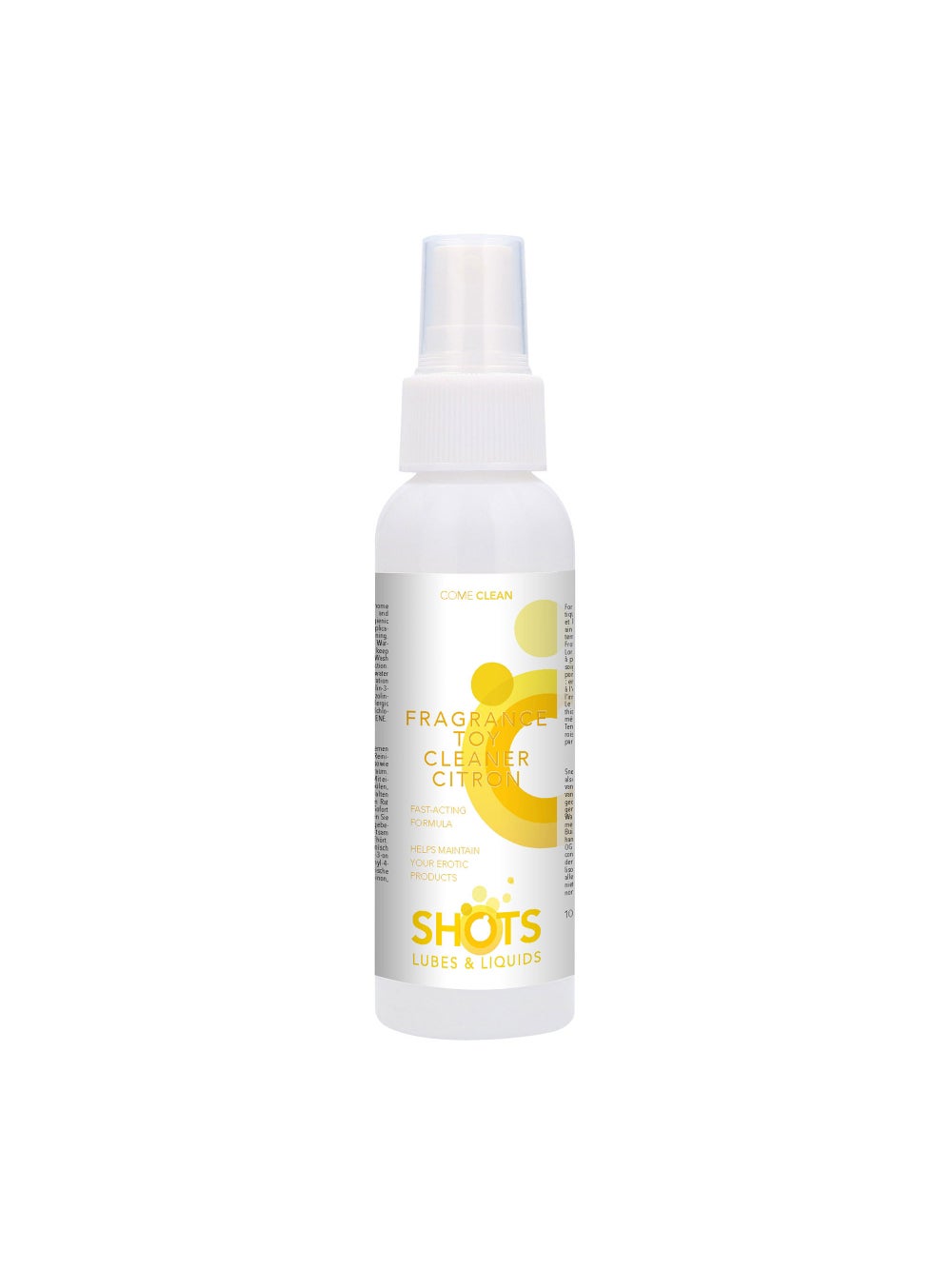 Nettoyant pour Sextoys Toy Cleaner Citron 100 ml