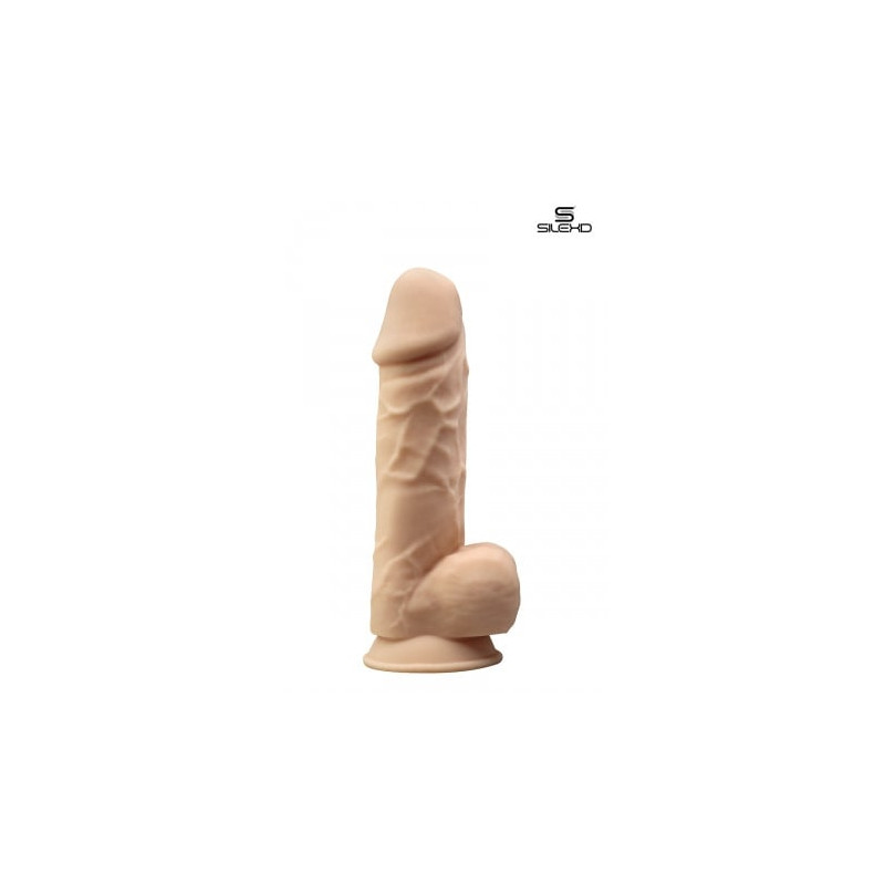 Gode double densité chair 21,5 cm