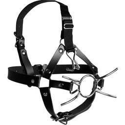 Xtreme Harnais de Tête avec Bâillon Araignée et Crochets pour le Nez