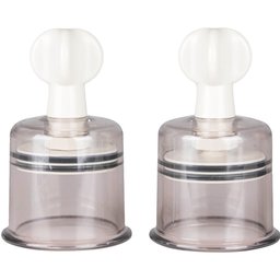 Ventouses de clitoris et tétons, Taille L, 2 pièces
