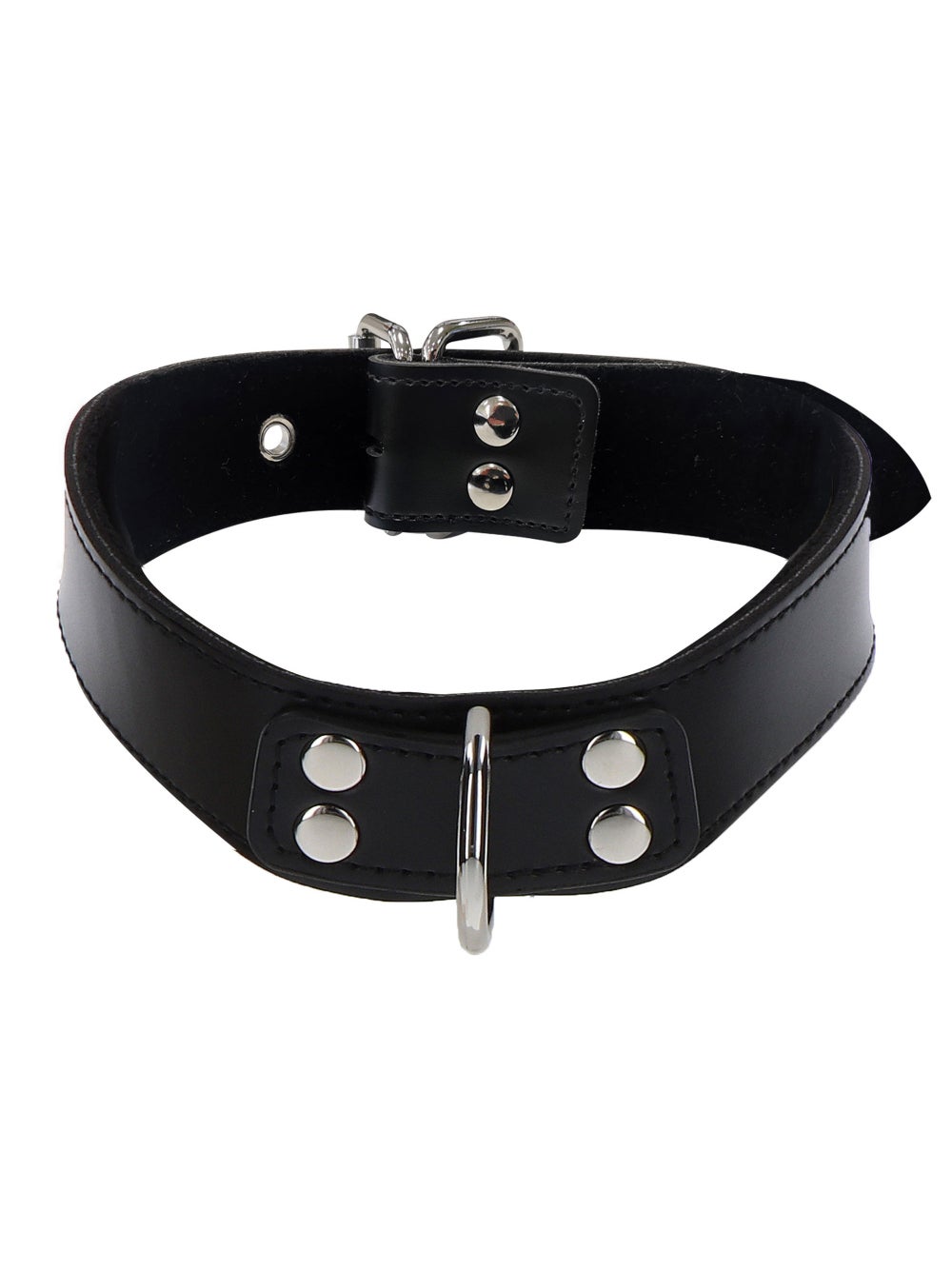 Collier BDSM Elegant D-Ring Luxury Bondage