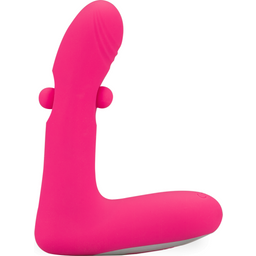 Vibromasseur anal Stimulateur de prostate vibrant et massant Mateo - Rose