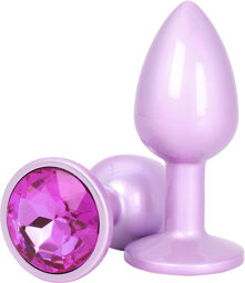Plug Bijou Shine like a star 6 x 2.7cm Rose