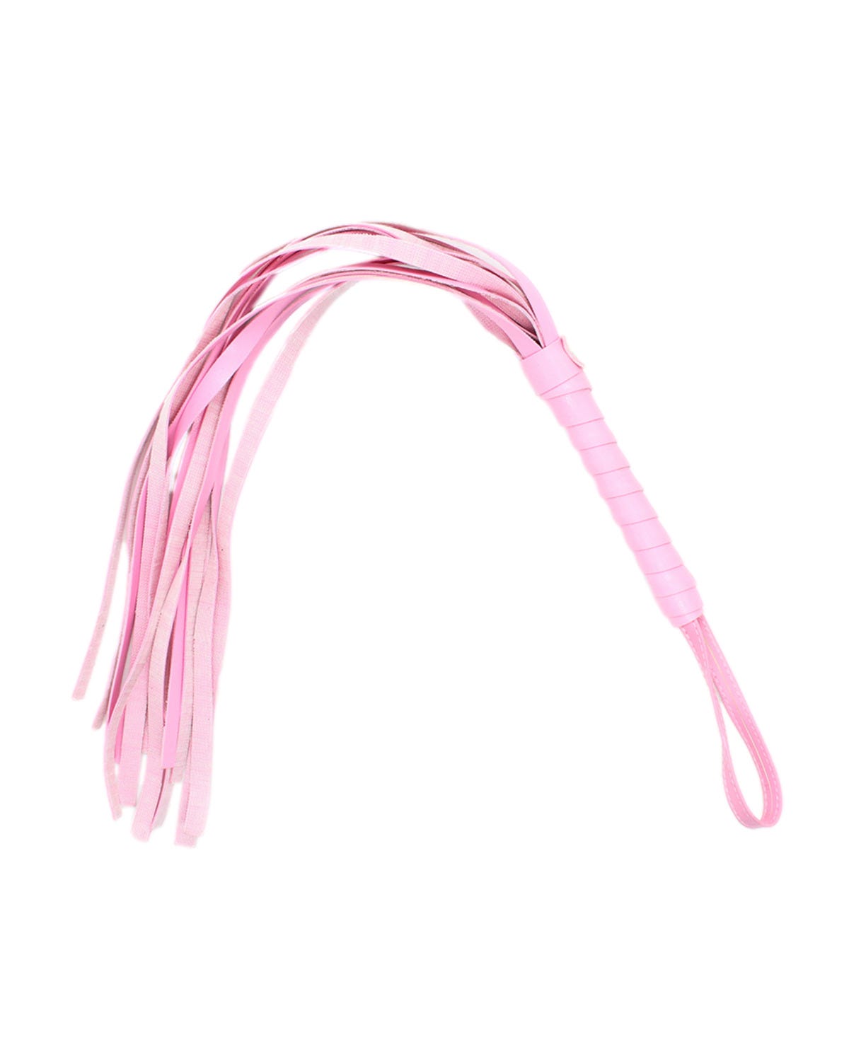FOUET EN PVC ROSE 45CM