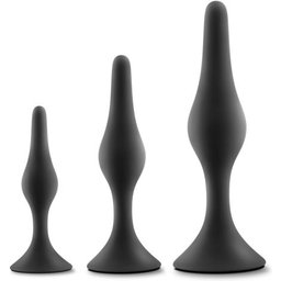 - Kit de Plugs Anaux Débutant Luxe Noir