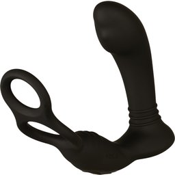 Simul8 Dual Anal & Perineum Cock and Ball Vibromasseur avec Anneau Pénien
