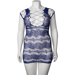 Lilya Mini Robe Indigo