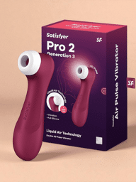 Pro 2 Generation 3 Bordeaux - Air Pulse Vibrator