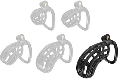Cage de Chasteté Nexia XXL 11.5 x 3.4 cm Noire