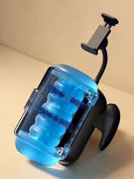 Masturbateur automatique avec 8 modes et manchon texturé doux