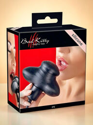 Bâillon gonflable en silicone pour plaisir discret