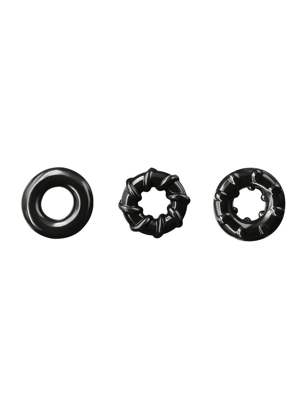 Kit de 3 Cockrings Renegade Dyno Rings