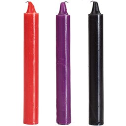 Bougies à gouttes japonaises - Pack de 3