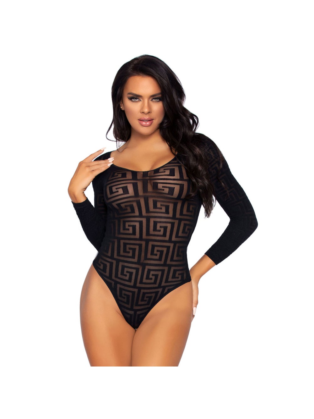 Body 89282 Manches Longues Noir