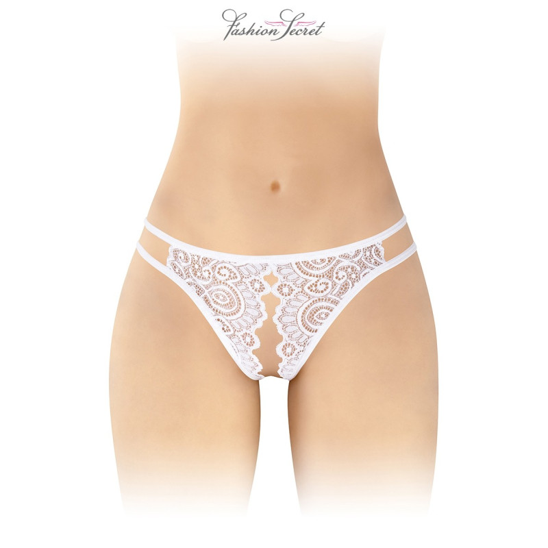 Culotte blanche ouverte Annette