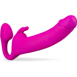 Strap-on vibrant et percuteur Sky