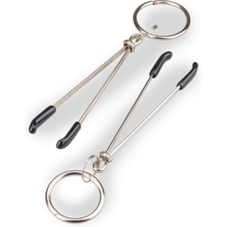 Pinces à tétons avec anneaux pour accessoires